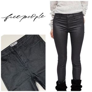 Black Free People Sparkle Pants